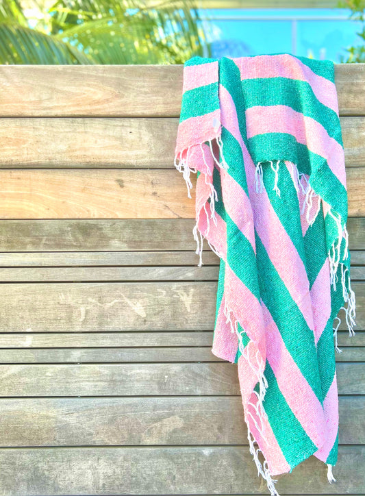 Flamingo Throw Blanket | Beach Towel | Mexican Blanket | Wholesale