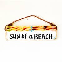 Sun Of A Beach Sign - Nautical - Wood Sign